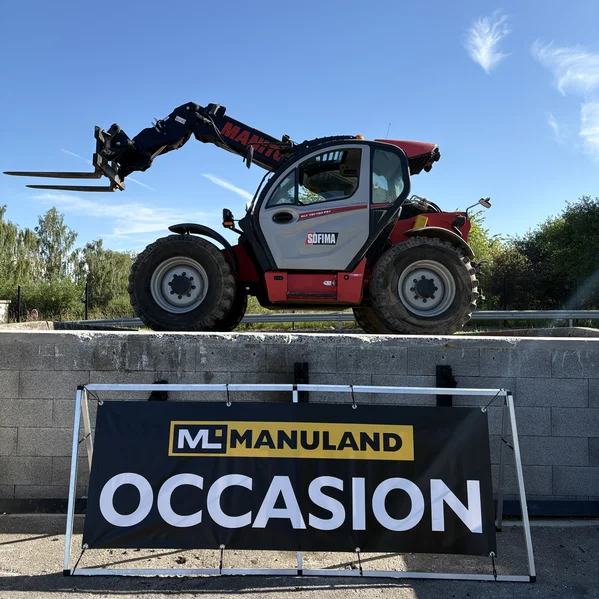 Télescopique agricole occasion MANITOU 741-130PS+
