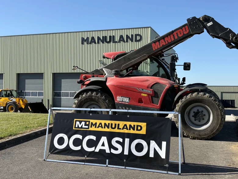 Télescopique agricole occasion MANITOU 741-130PS+