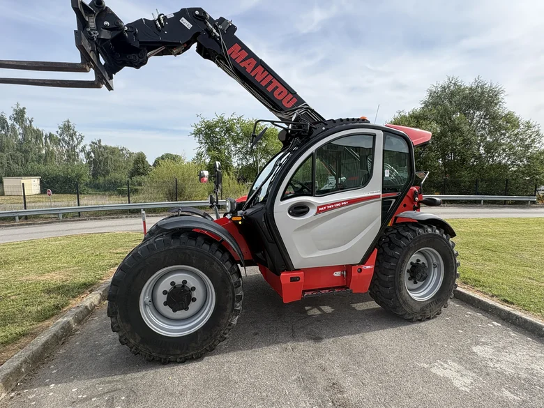 Télescopique agricole occasion MANITOU 741-130PS+